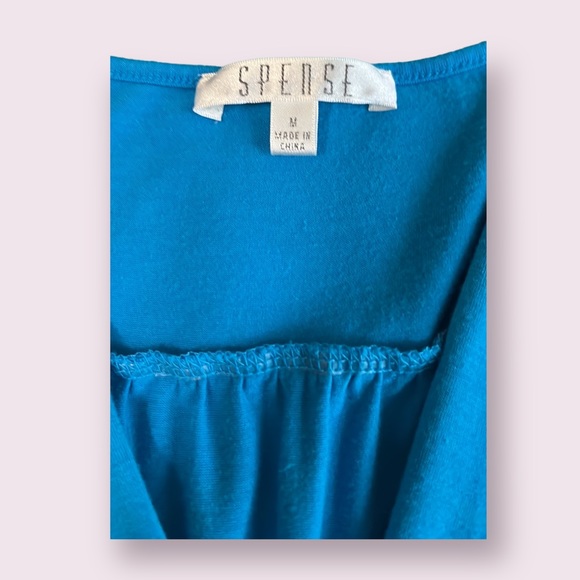 Spense Women's Sleeveless Dress Size Medium Color Blue Very Good Condition - Picture 2 of 2